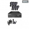 Пълен Комплект За Видео Наблюдение CCTV SECURITY RECORDING SISTEMS E-CH 7008 - 8