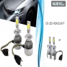 2 броя LED Диодни крушки H7 за автомобил