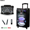 Мощна DJ активна, караоке тонколона MBA RF-1210