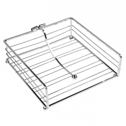 Salfetnik-metalen-srebrist-kvadraten-185-sm-1165180