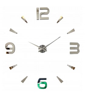 Много красив и модерен 3Д стенен часовник с