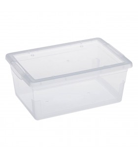 Кутия за съхранение Пластмасова прозрачна кутия за съхранение 4lt