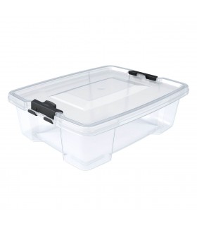 Кутия за съхранение на пластмаса Прозрачен капак 7lt