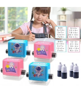 Детски изчислителен печат за събиране и изваждане, умножение или деление