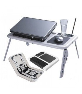 Масичка за Лаптоп за легло с охладител E-table