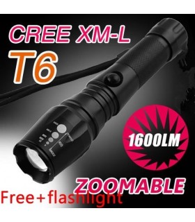 Акумулаторен фенер с диод Т-6