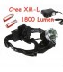 Мощен LED Челник - фенер за глава с акумулатор 1800Lm CREE T6