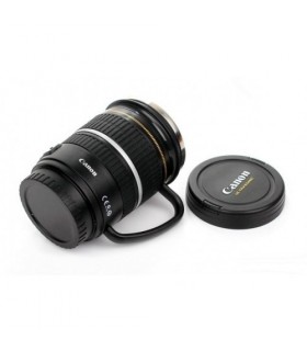 Термо чаша с форма на обектив Canon с дръжка