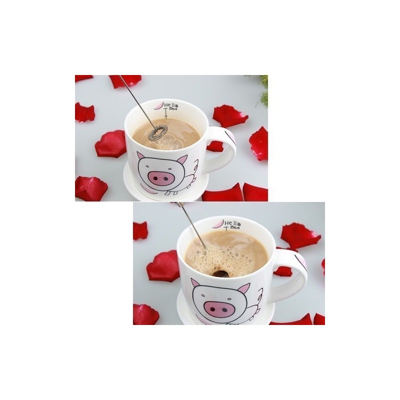 МИНИ МИКСЕР – за приготвяне на страхотно ФРАПЕ