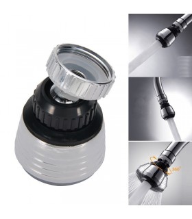 Аератор за смесителна батерия с подвижна глава, двустепенен