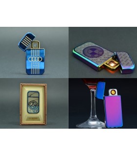 Стилна usb запалка ветроустойчива с лого на AUDI, BMW, MERCEDES или VW
