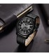Мъжки часовник - Curren Sierra Black & Silver - 8123
