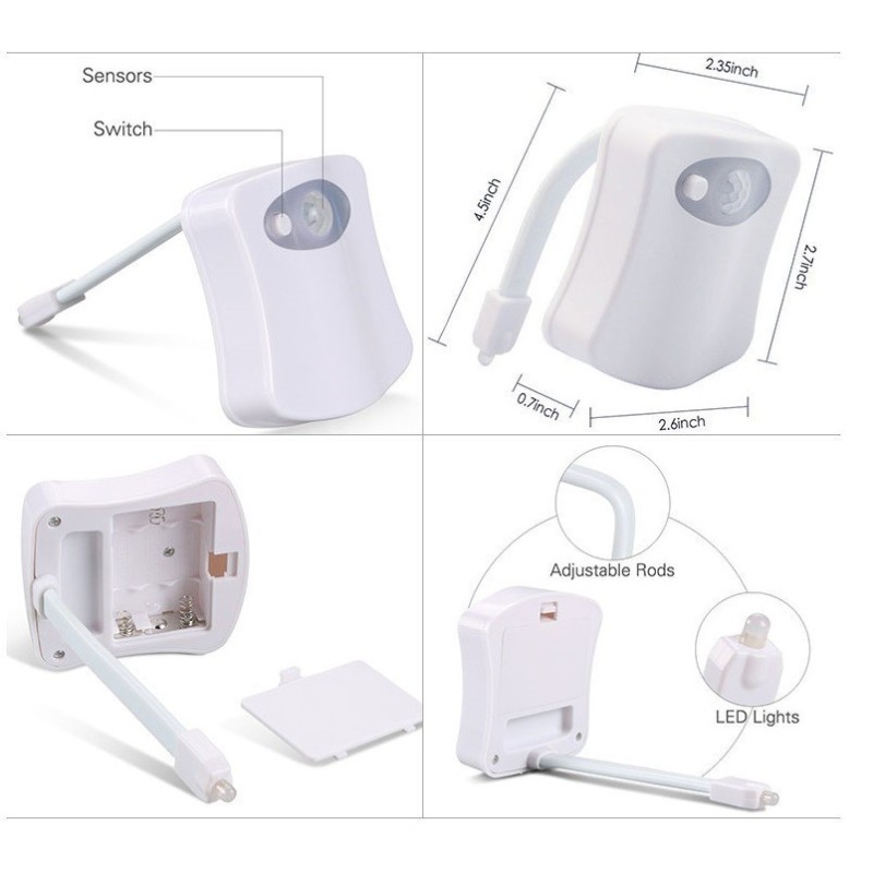 TOILIGHT LED осветление за тоалетна със сензор за движение