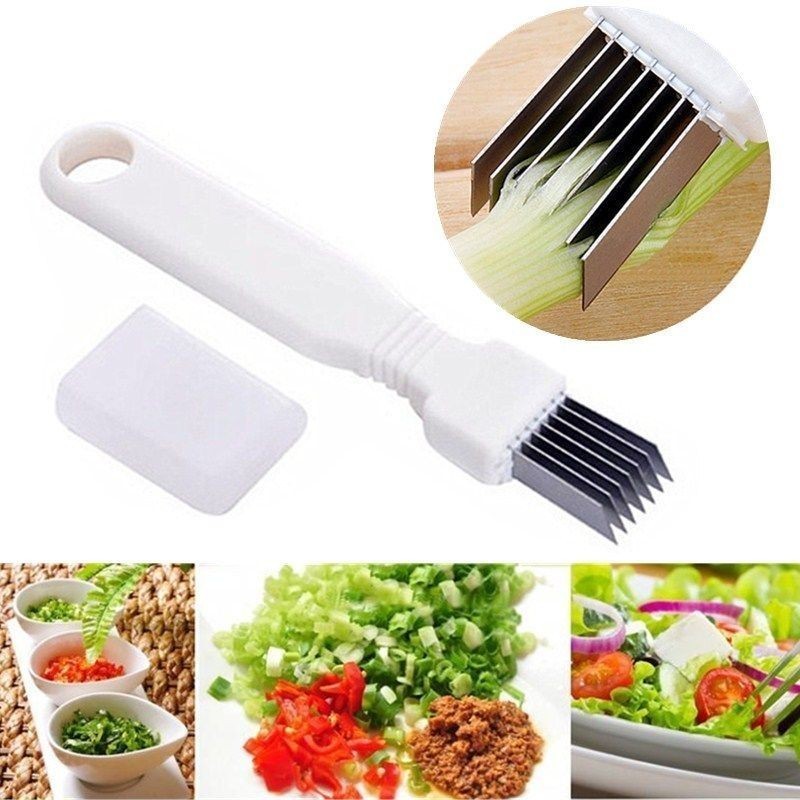 Домакински нож за рязане на пресен лук и праз