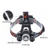 Мощен троен челник с 1 CREE LED+2 COB LED Диода с мощност 3000lm 30W