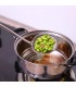 Кухненска цедка с дълга дръжка, неръждаема стомана