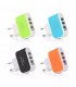 Троен USB разклонител за контакт 220V