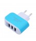 Троен USB разклонител за контакт 220V