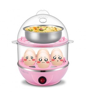 Яйцеварка за едновременно варене на 7 или 14 яйца