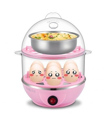 Яйцеварка за едновременно варене на 7 или 14 яйца