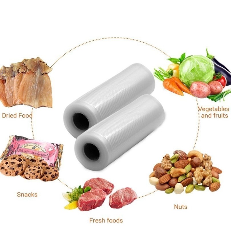 Пликове за вакуумно съхранение на храна, ролка 25х500 см.