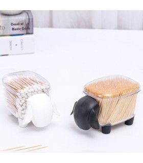 Кутийка за клечки за уши или клечки за зъби "Овца"