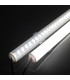 ЪГЛОВ АЛУМИНИЕВ ПРОФИЛ С LED ЛЕНТА 220V