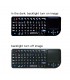 Безжична мини клавиатура с тъчпад и мишка за PC, Smart TV