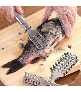 Прибор за Почистване люспите на рибата