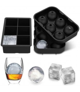 Силиконова форма за ледени кубчета или топки