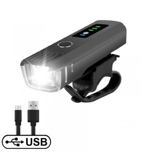 Фар за велосипед със сензор за включване и USB зареждане