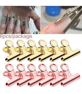 Щипки за оформяна на С извивка при изграждане на нокти