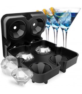 Силиконова форма за ледчета "Диамант"