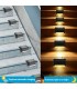 LED соларна лампа за стълби, парапети и др.