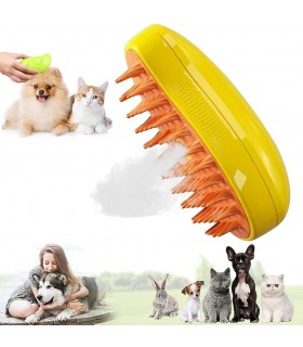 Четка за куче и котка с пара