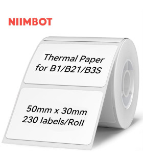 Ценови етикети Niimbot 50x30 мм | 230 бр. | За магазини